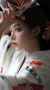 她行走于黑暗中